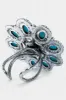 Turquoise Flower Concho Adjustable Ring sold by ZZs