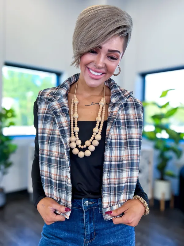 Puffer Vest | Plaid sold by ZZs
