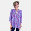 Lavender Floral Lizzy Top [NO RETURNS] sold by ZZs