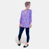 Lavender Floral Lizzy Top [NO RETURNS] sold by ZZs