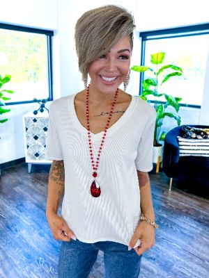 Off White Girlie Tee [NO RETURNS] sold by ZZs