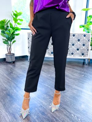 Black Higher Standards Pants [NO RETURNS] sold by ZZs