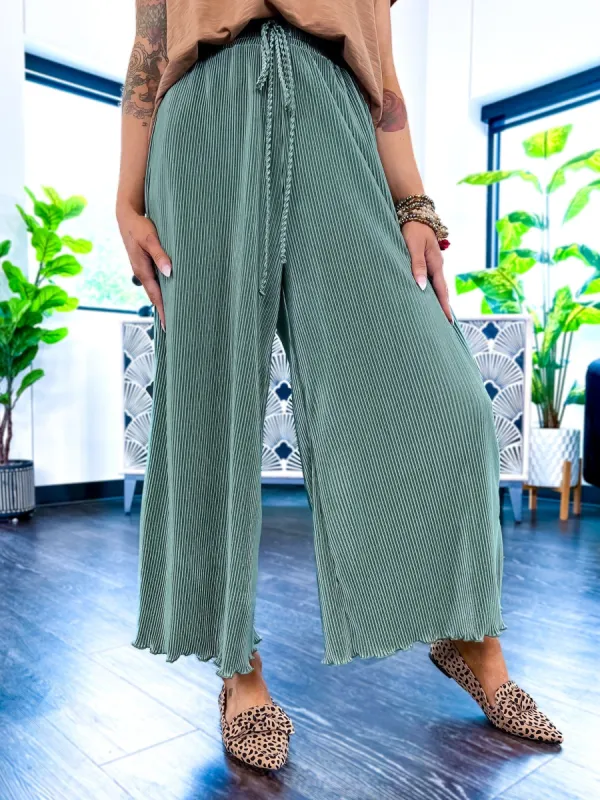 Lush Embrace Pants | Sage [NO RETURNS] sold by ZZs