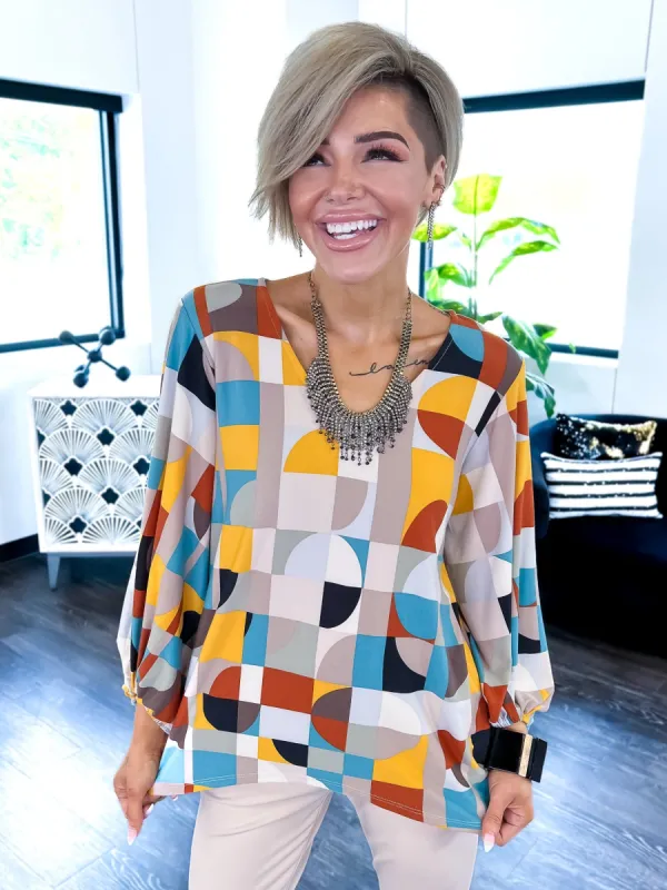 Geo Balloon Top sold by ZZs