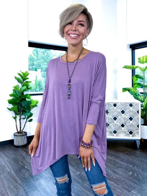 Gemma Top | Lavender [NO RETURNS] sold by ZZs