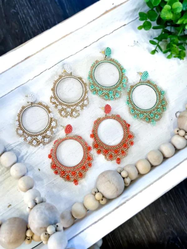 Seed Bead Earrings sold by ZZs