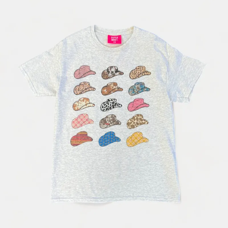 Western Rodeo Hat Oversized Graphic Tee sold by ZZs