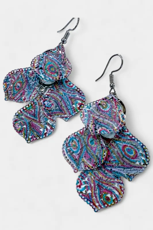 Multi Filigree Earrings sold by ZZs