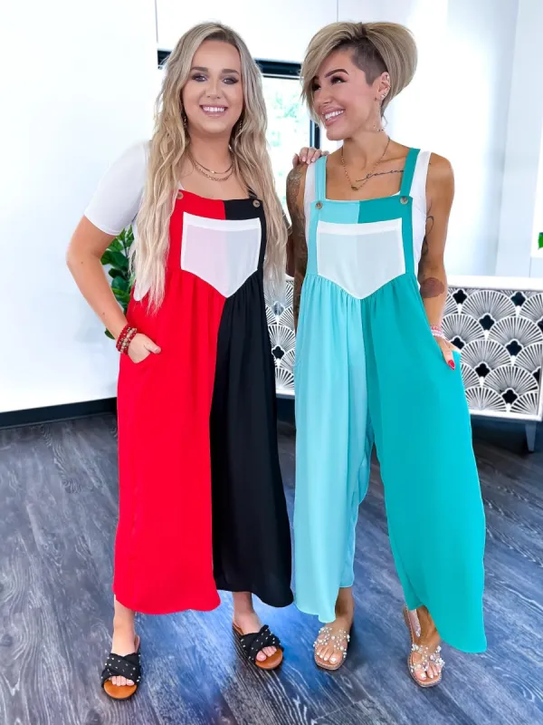 Hazel Jumpsuits | Colorblock [NO RETURNS] sold by ZZs