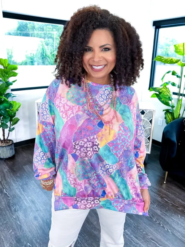 Raine Top | Patchwork [NO RETURNS] sold by ZZs