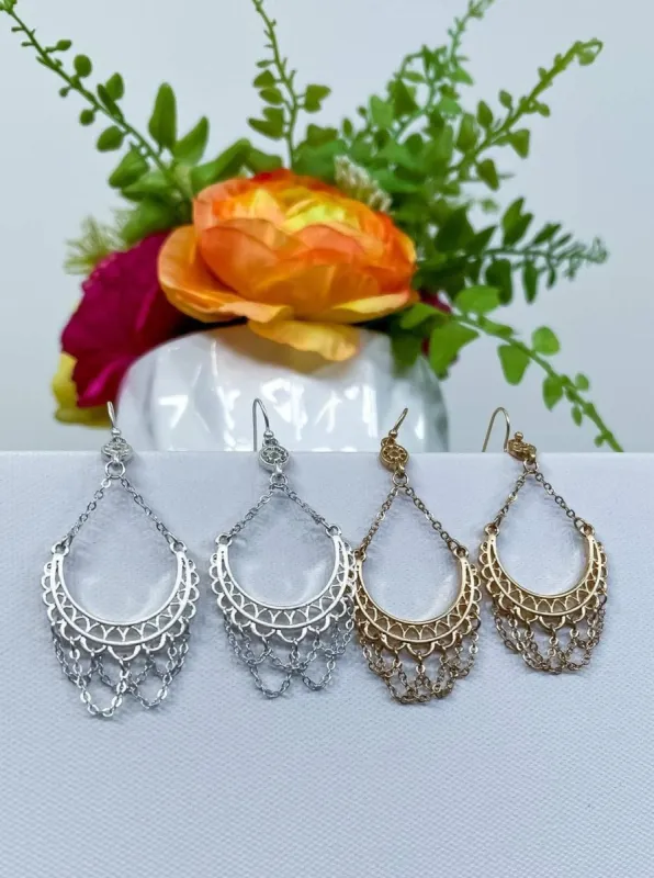 Crescent Earrings [NO RETURNS] sold by ZZs