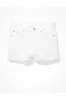 AE Next Level High V-Rise Denim Short Short Women's White 20 sold by American Eagle