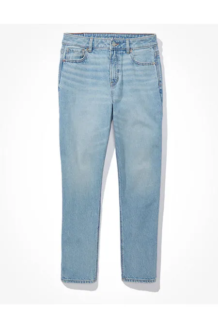 AE Strigid Mom Jean Women's Blue Breeze 0 Short sold by American Eagle