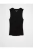 AE Boyfriend Muscle Tank Top Women's Black XXS sold by American Eagle