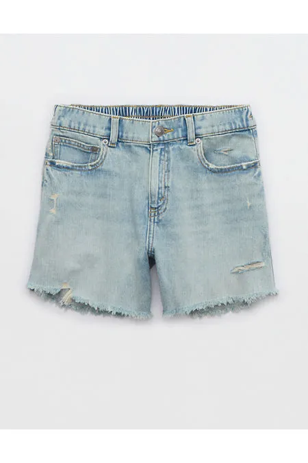 Aerie Daydream Denim Short Women's Light Blue XS sold by American Eagle