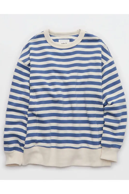 Aerie Go-To Sweatshirt Women's Natural M sold by American Eagle