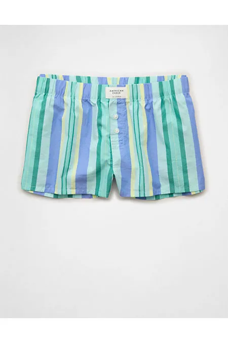 AE Micro Boxer Short Women's Blue XS sold by American Eagle