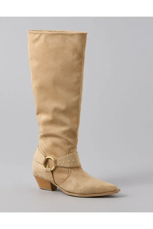 AE Knee High Bootie Women's Tank Tan 5 made by American Eagle