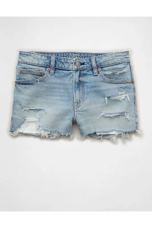 AE Stretch Low-Rise Perfect Shortie Women's Livin It Up 16 made by American Eagle