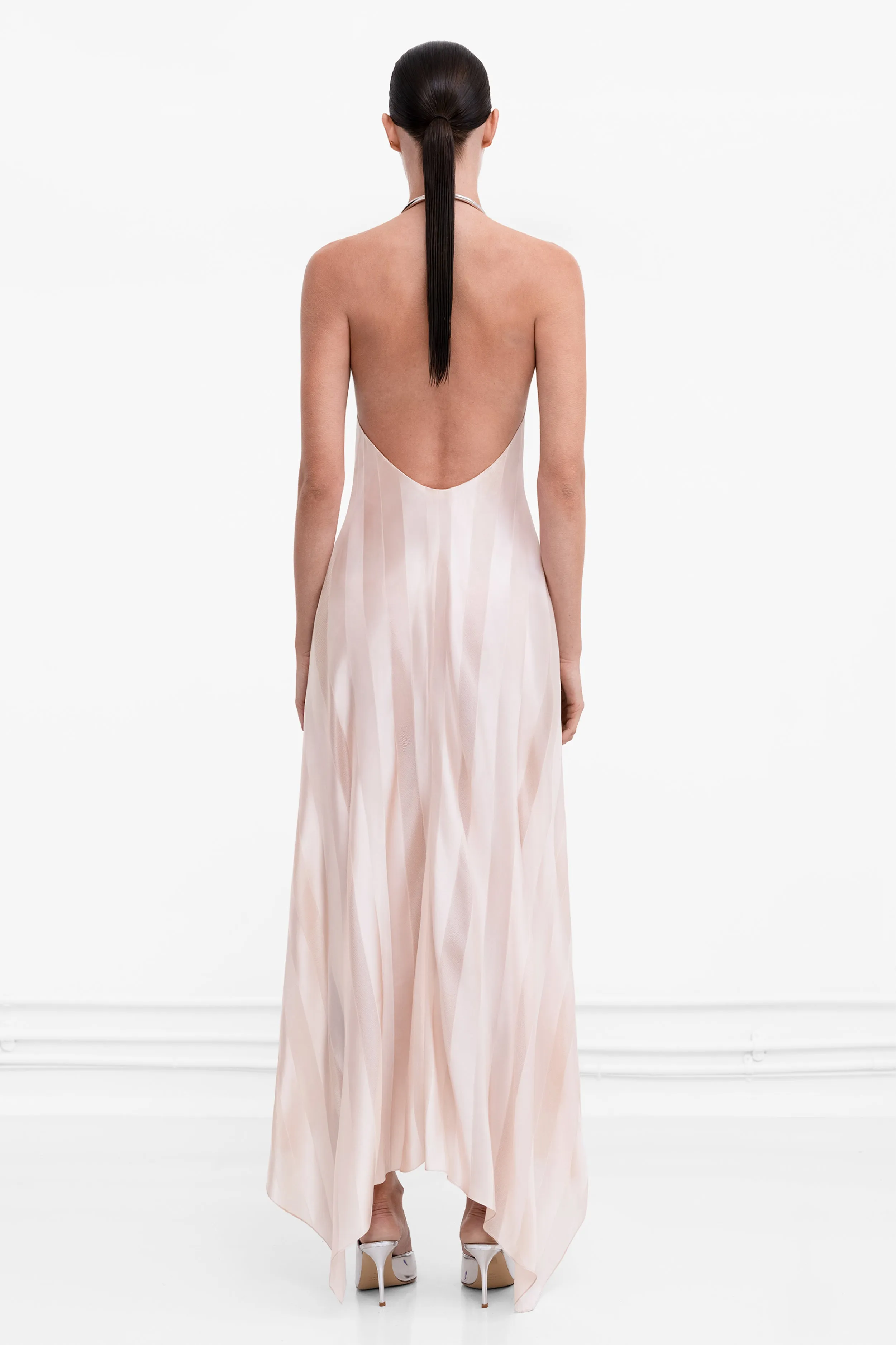 Giulia Necklace Dress - Ballet Pink sold by Galvan product image thumbnail 3