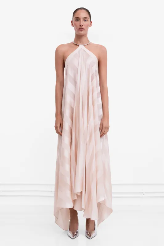Giulia Necklace Dress - Ballet Pink made by Galvan