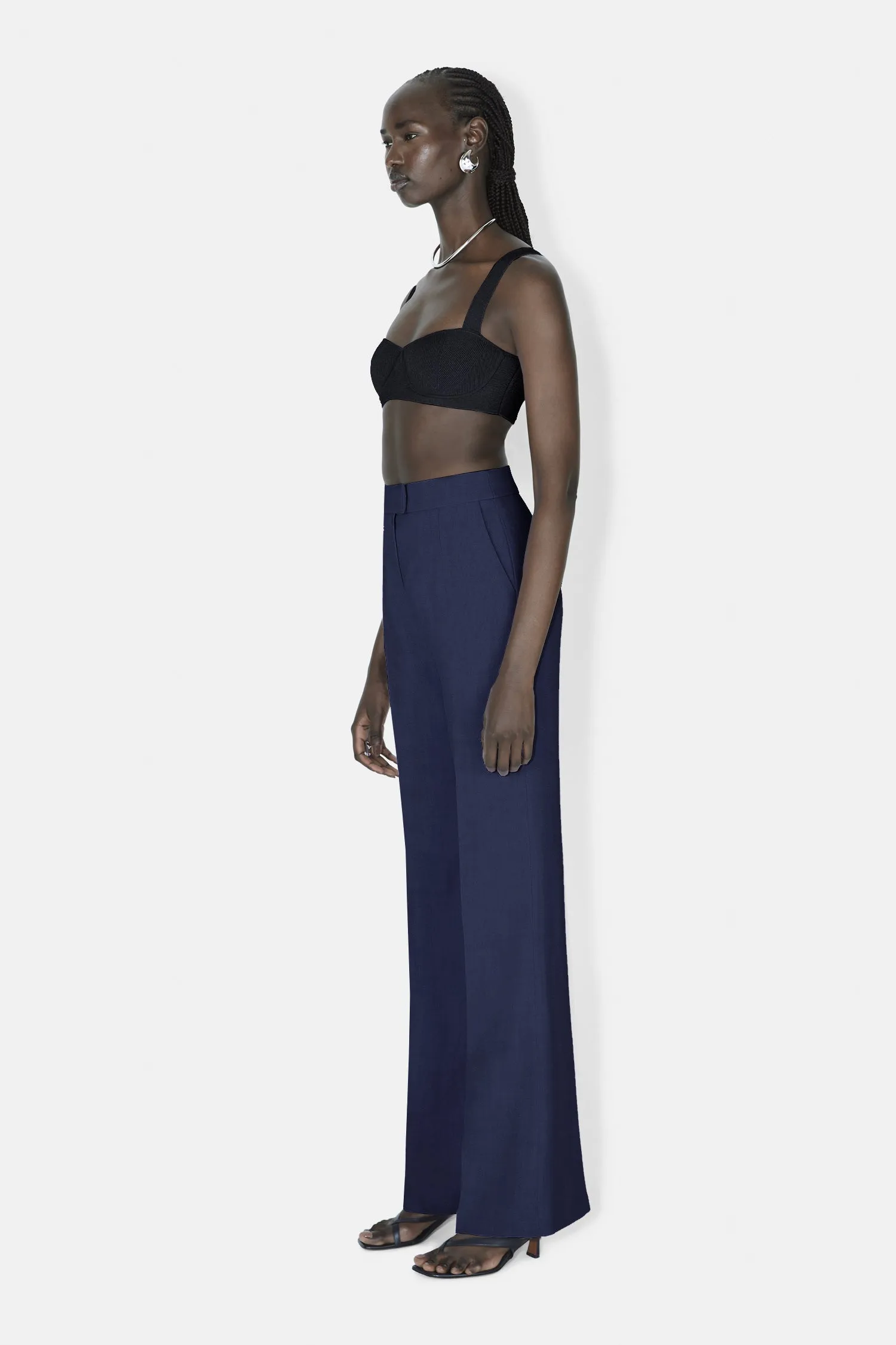 Tailored Suit Trousers - Midnight sold by Galvan product image thumbnail 2