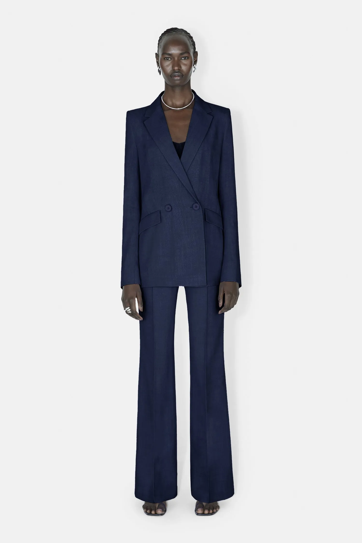 Tailored Suit Trousers - Midnight sold by Galvan product image thumbnail 4