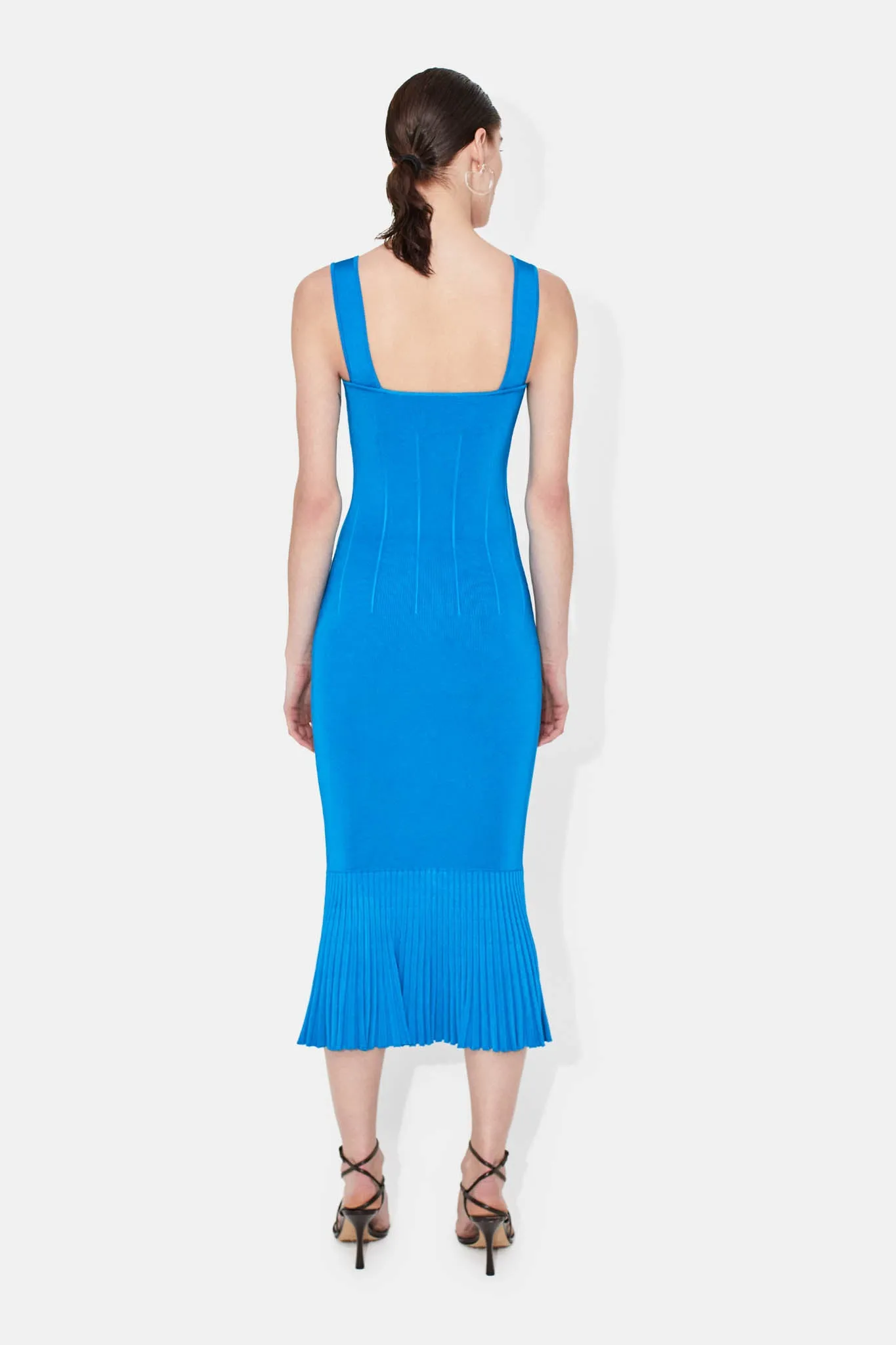 Atalanta Midi Dress - Teal sold by Galvan product image thumbnail 3
