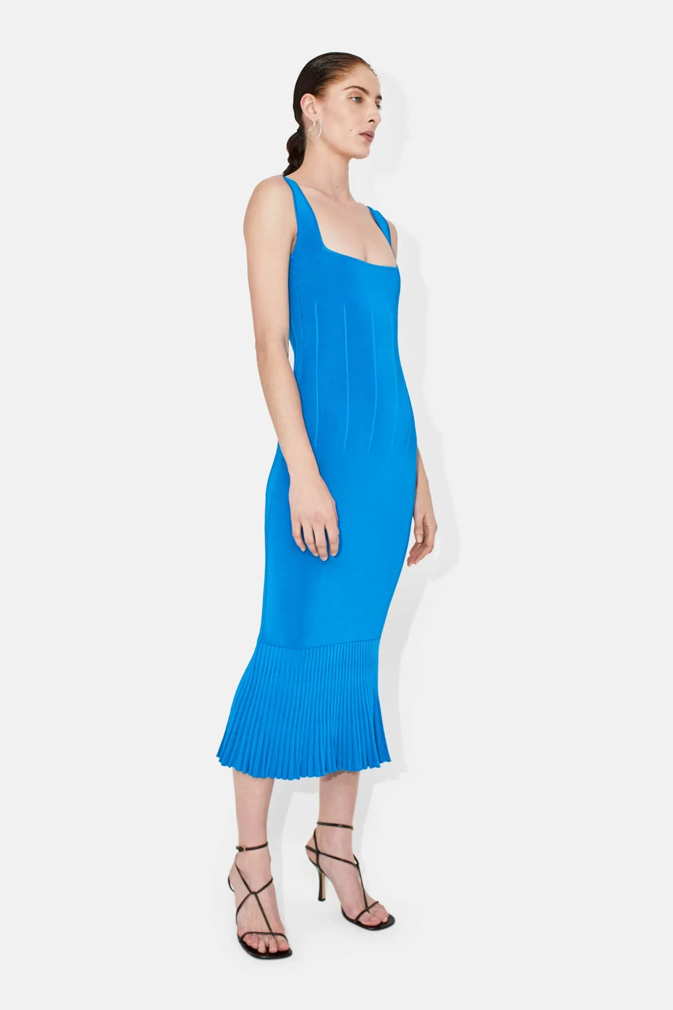 Atalanta Midi Dress - Teal sold by Galvan product image thumbnail 2