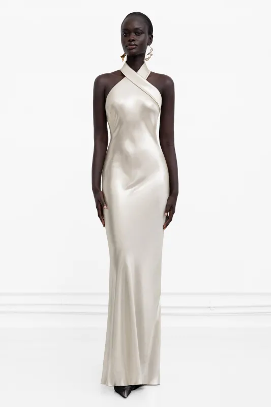 Galvanized Pandora Gown - Champagne made by Galvan