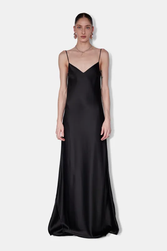 PROVENCE DRESS - BLACK made by Galvan