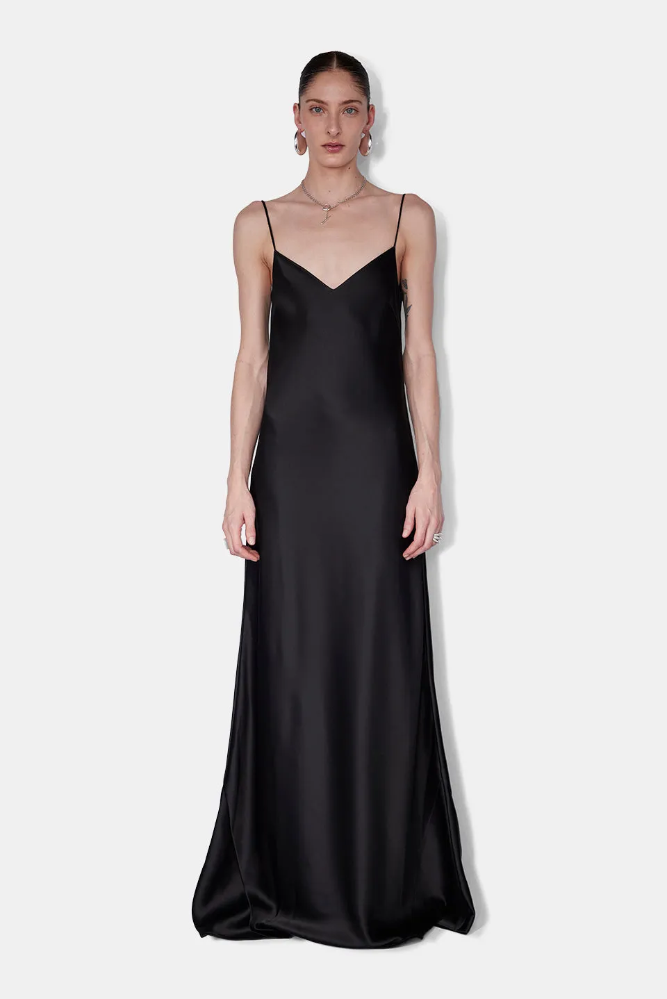 PROVENCE DRESS - BLACK sold by Galvan