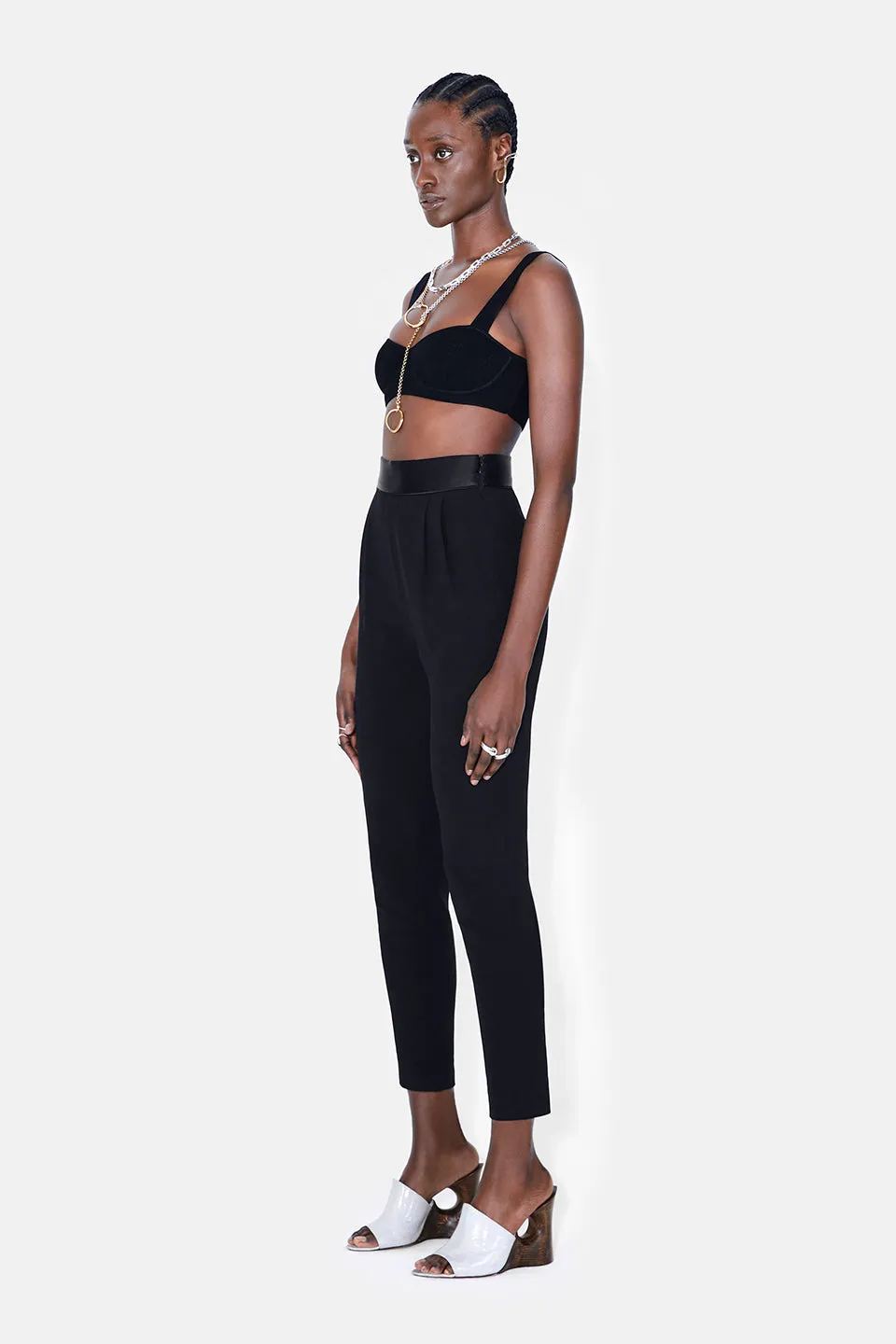 Zengel Trousers - Black sold by Galvan product image thumbnail 2