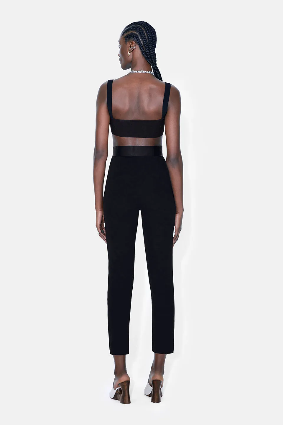 Zengel Trousers - Black sold by Galvan product image thumbnail 3