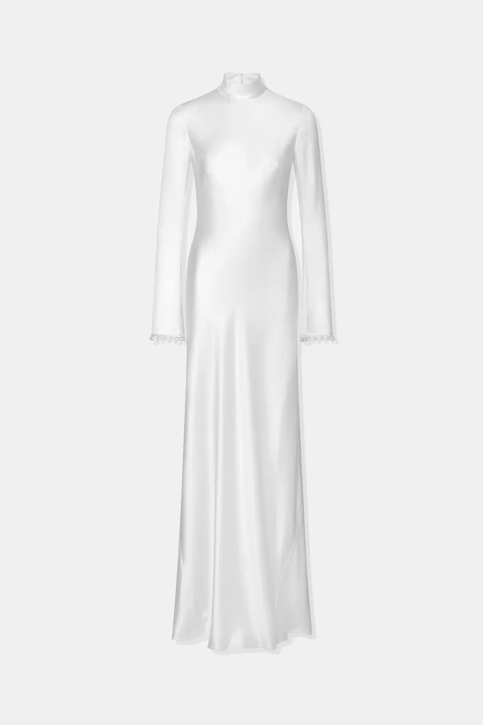 Praiano Long Sleeve Bridal Dress sold by Galvan product image thumbnail 5