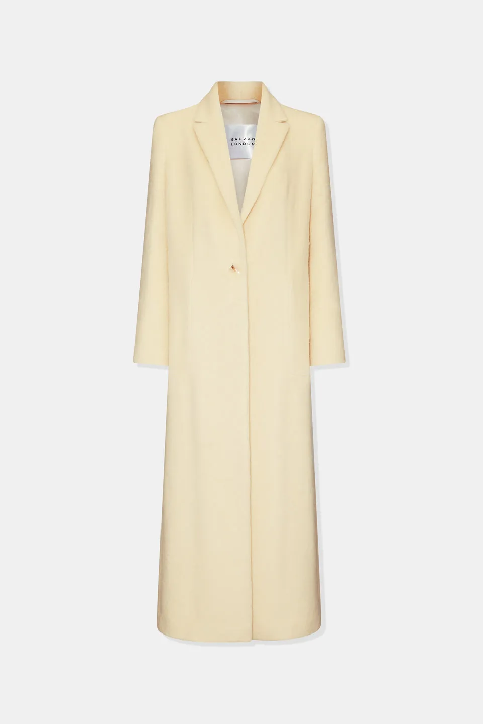 Boyfriend Coat - Buttermilk sold by Galvan product image thumbnail 5
