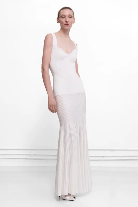 Aurelia Dress - Pearl made by Galvan