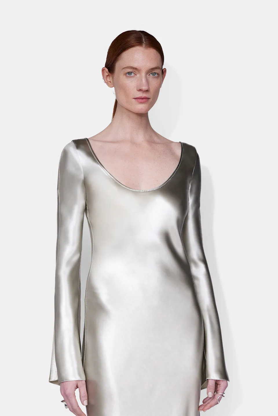 Valletta Gown - Silver sold by Galvan product image thumbnail 4
