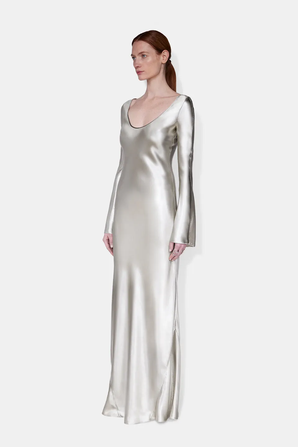 Valletta Gown - Silver sold by Galvan product image thumbnail 2