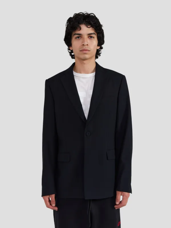 One-Button Relaxed Blazer sold by 424