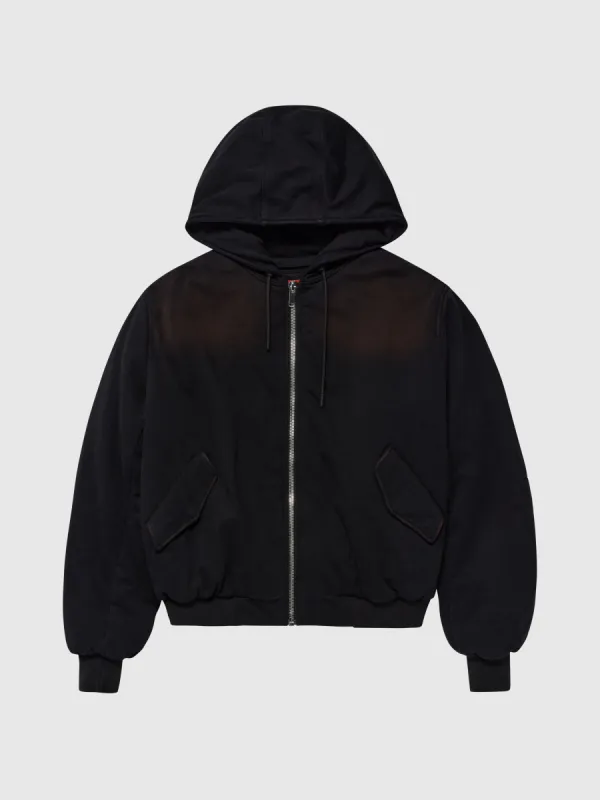 Bleached Bomber Jacket sold by 424