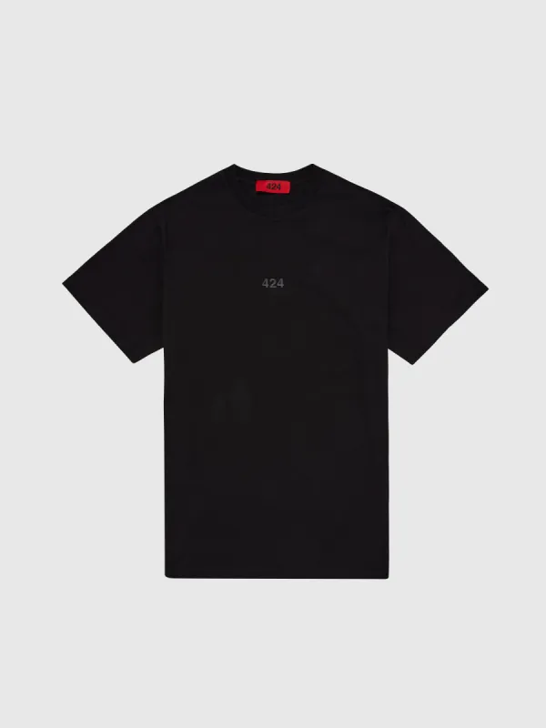 Logo T-Shirt in Black sold by 424
