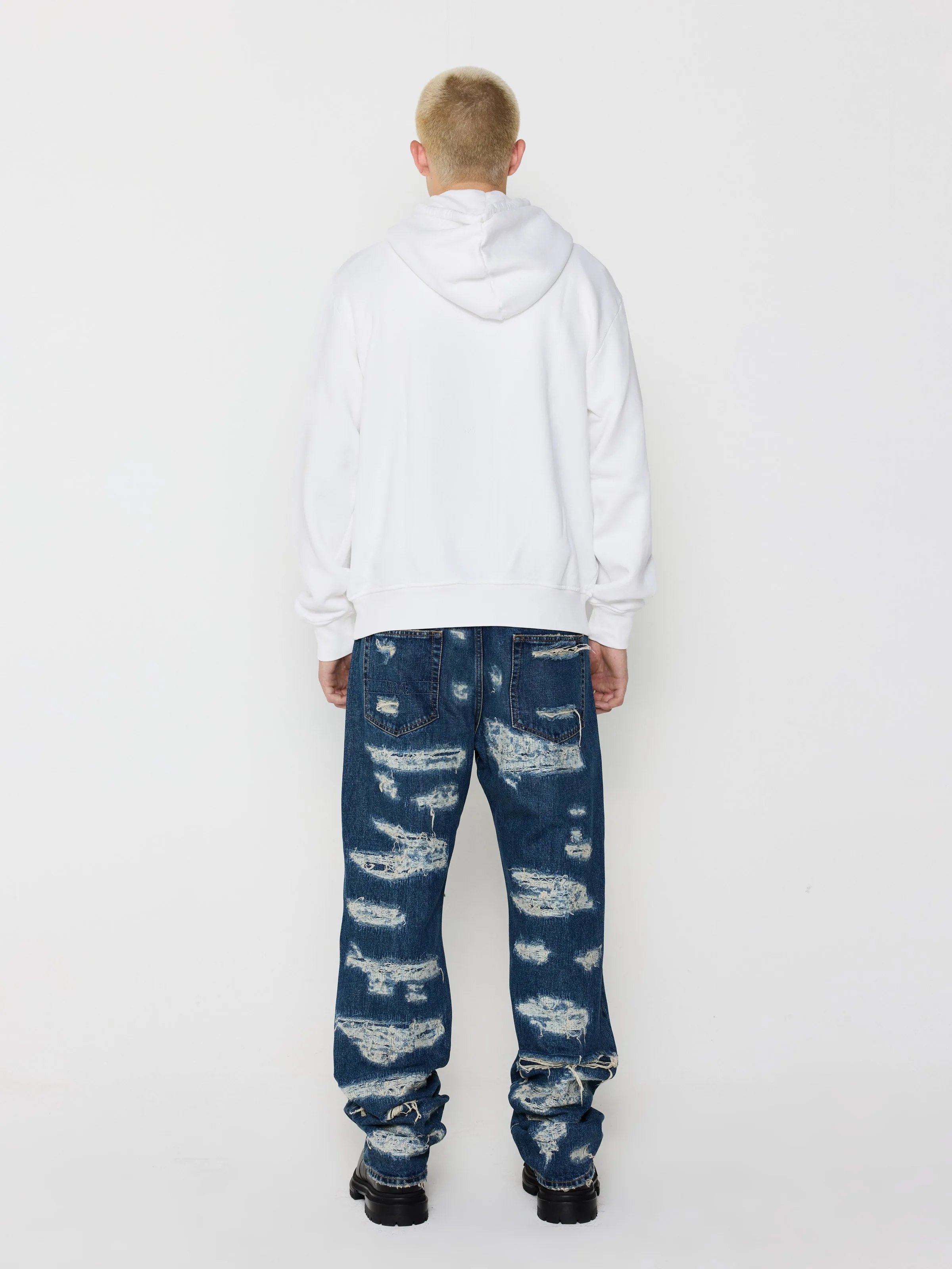 Alias Hoodie in White sold by 424 product image thumbnail 4