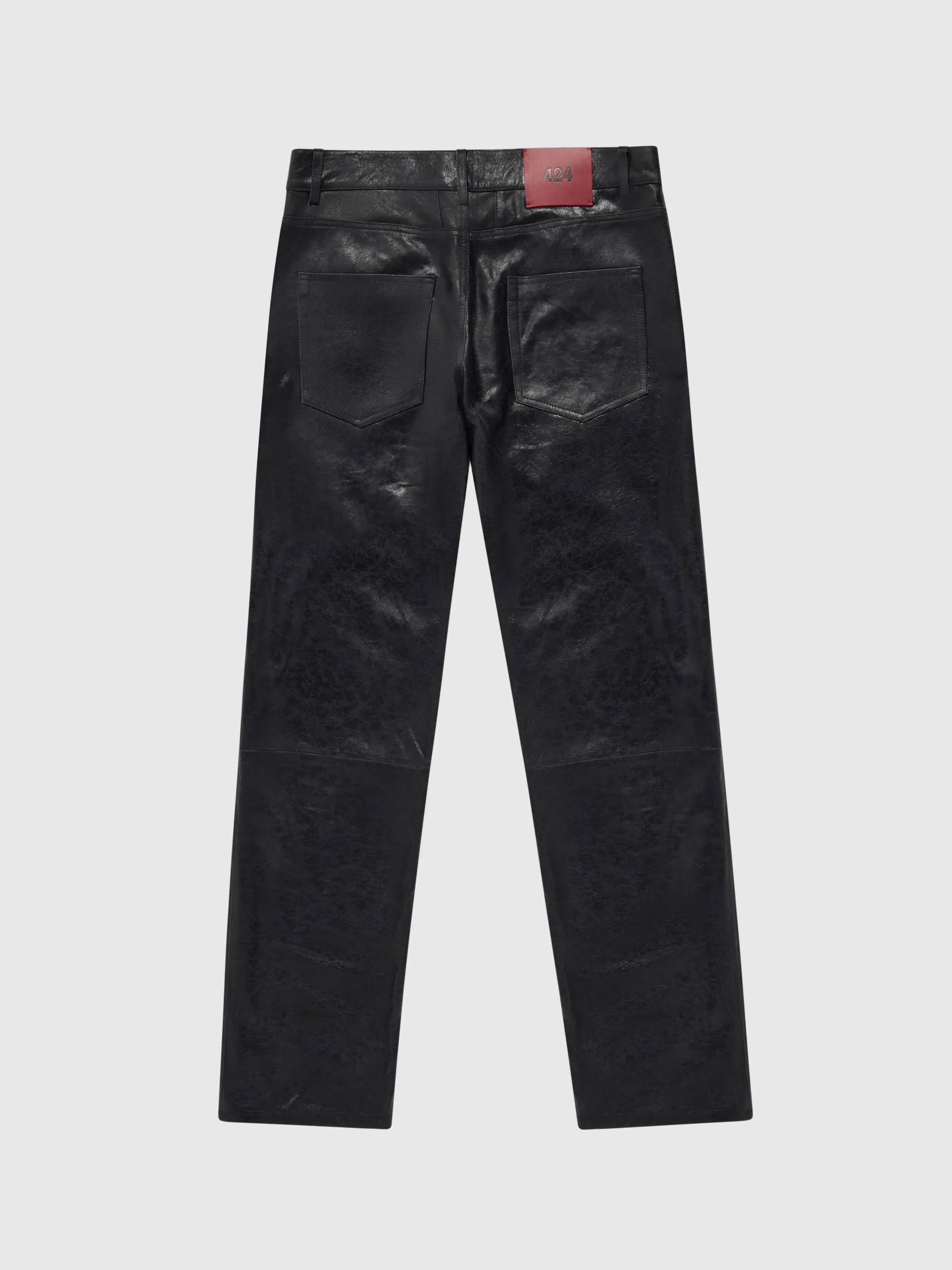 Skinny Leather Pants in Black sold by 424 product image thumbnail 4