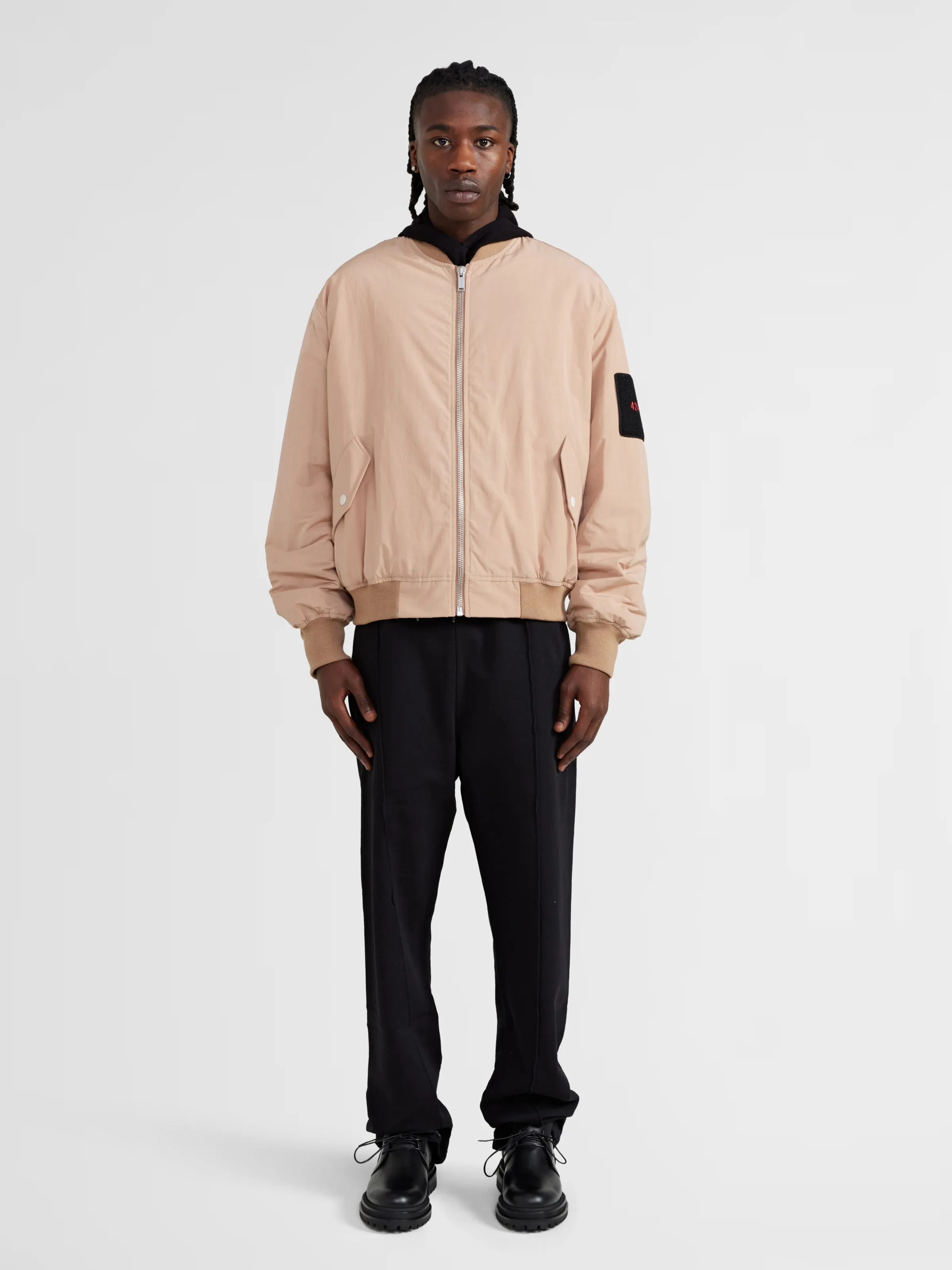 Bomber Jacket in Beige sold by 424 product image thumbnail 3