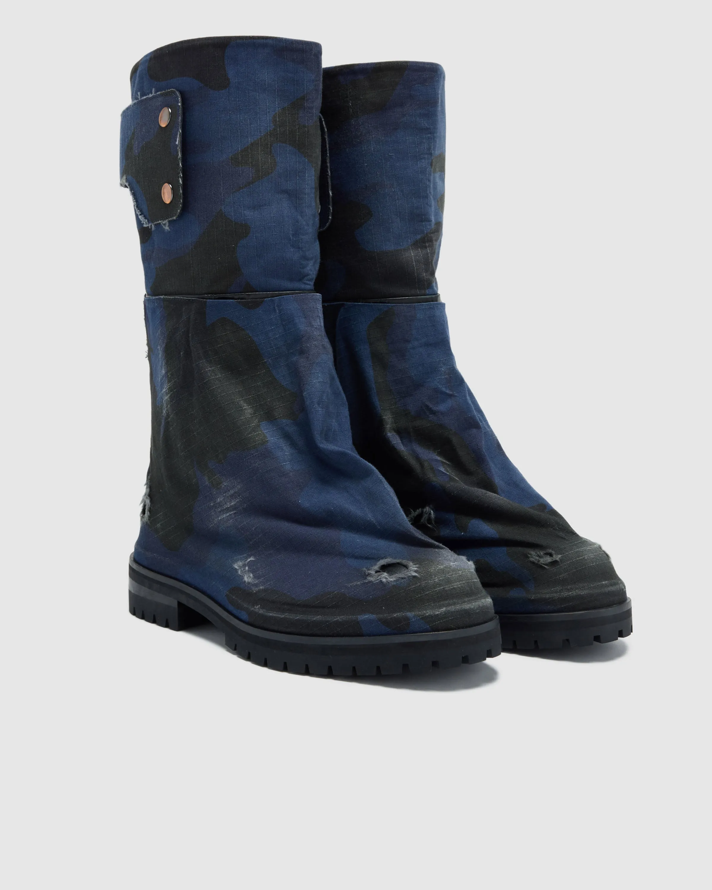 Marathon High Overlay Boots in Camo Blue sold by 424 product image thumbnail 2