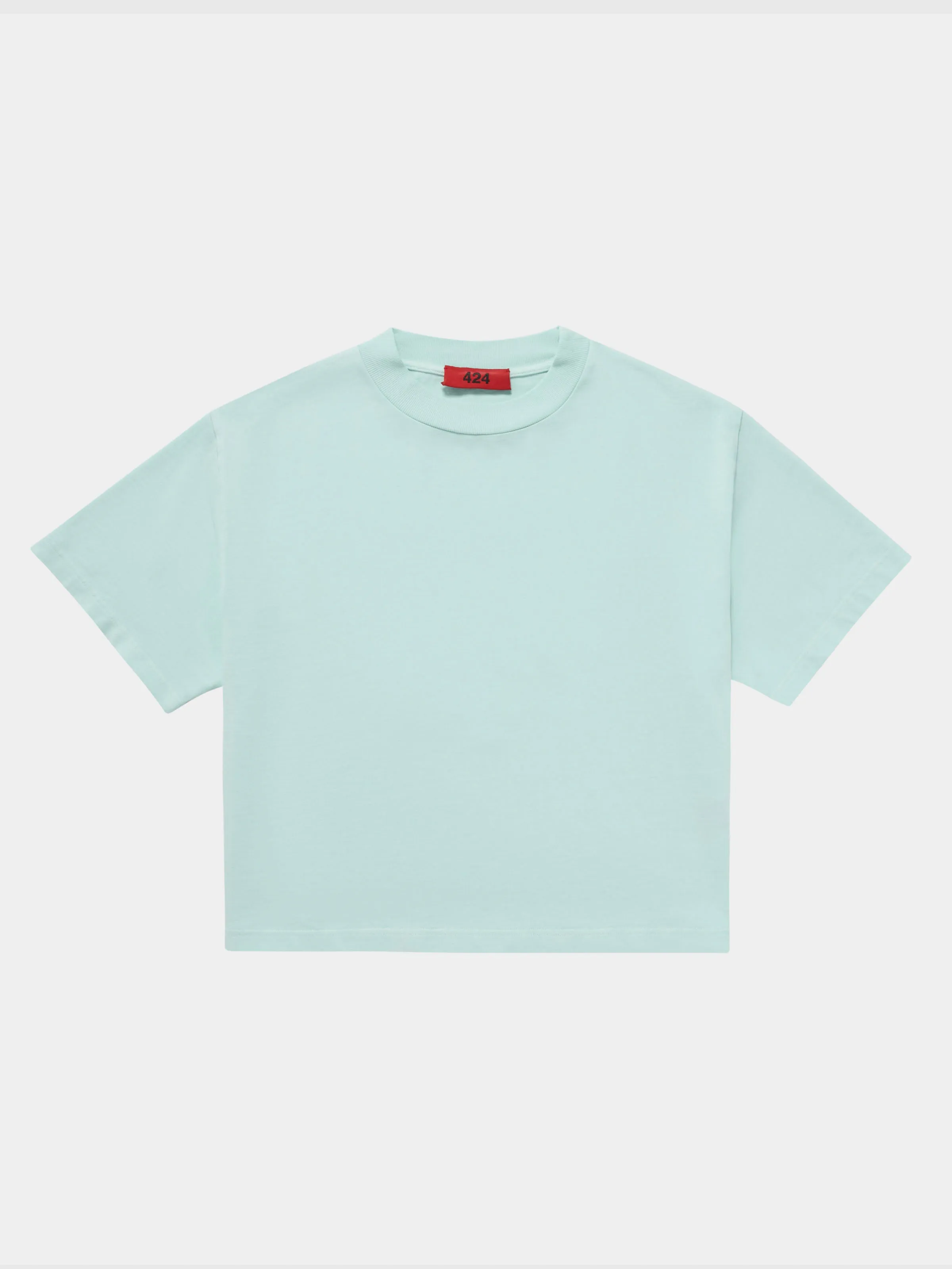 Cropped Alias T-Shirt in Mint sold by 424