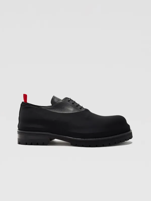 Overlay Derbies in Black sold by 424
