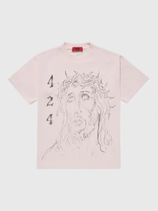 Valentina's Loose Jesus T-Shirt sold by 424
