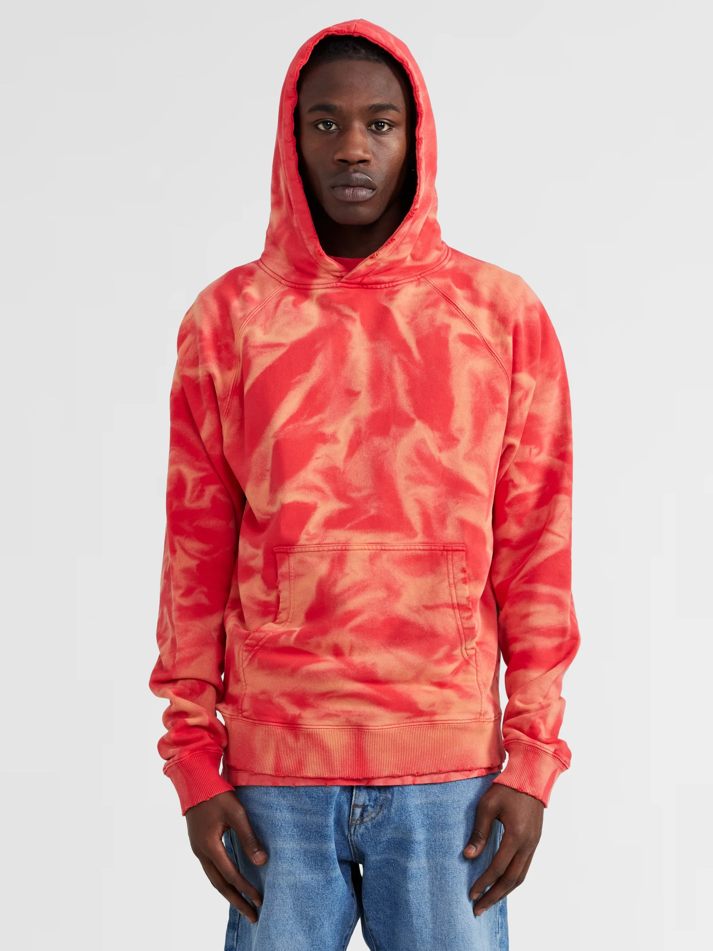 Distressed Hoodie in Red sold by 424 product image thumbnail 2